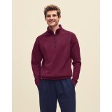 Classic Zip Neck Sweat ( 62-114-0 )