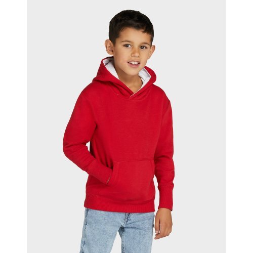 Contrast Hooded Sweatshirt Kids ( SG24K ) 