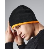 Two-Tone Beanie Knitted Hat ( B44c )