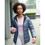 Women`s Hooded Firedown Baffle Jacket ( TRA531 )