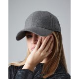 Melton Wool 6 Panel Cap ( B674 )