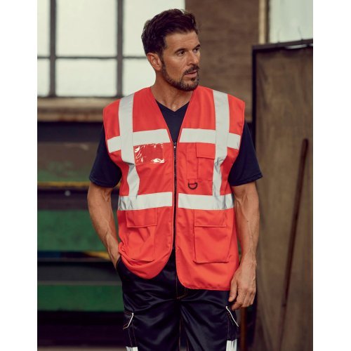 Fluo Executive Waistcoat ( HVW801 ) Yoko