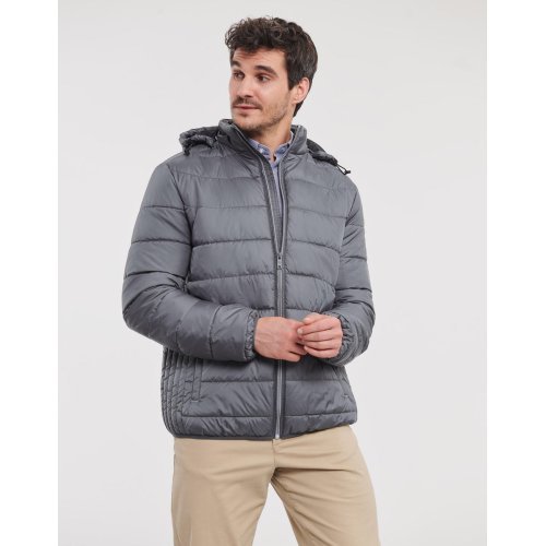 Men`s Hooded Nano Jacket ( 0R440M0 ) Russell
