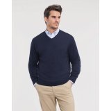 V-Neck Knitted vyriškas megztinis ( 0R710M0 )