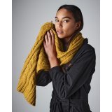 Cable Knit Melange Scarf ( B499 )