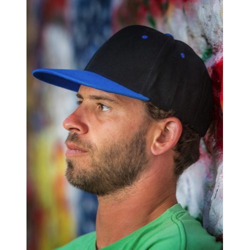 Bronx Original Flat Peak dviejų spalvų kepurė ( RC082X ) 