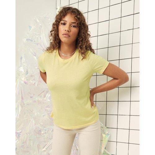 Women`s Relaxed CVC Jersey Short Sleeve Tee ( 6400CVC ) 