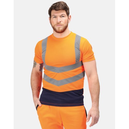 Pro Hi Vis signaliniai marškinėliai ( TRS194 ) Regatta High Visibility