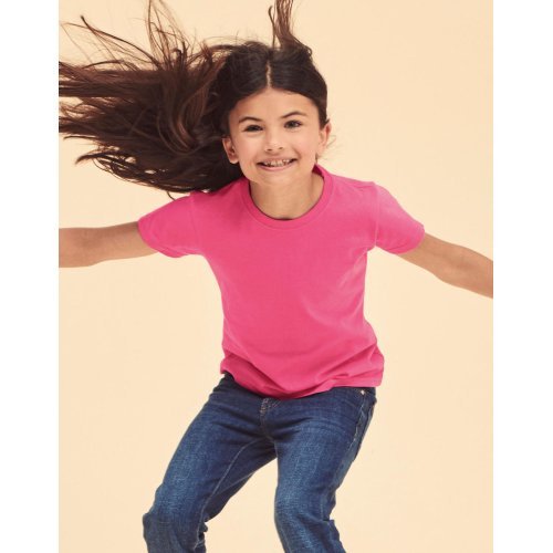 Mergaitiški Valueweight marškinėliai ( 61-005-0 ) Fruit of the Loom