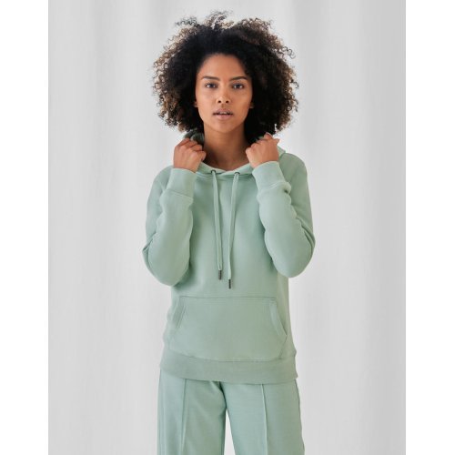 QUEEN moteriškas džemperis su kapišonu ( WW02Q ) B&C