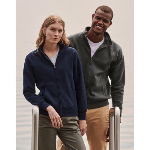 Ladies` Premium Sweat Jacket ( 62-116-0 ) Fruit of the Loom