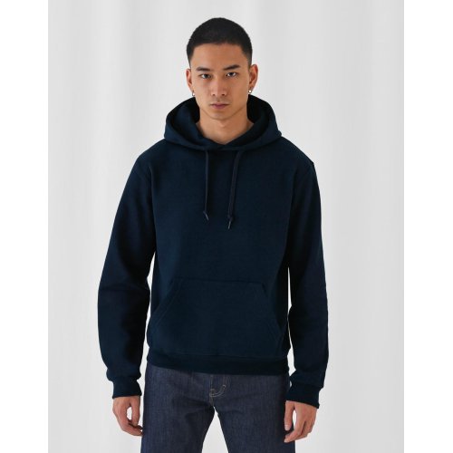 ID003 Cotton Rich džemperis su kapišonu ( WUI21 ) B&C