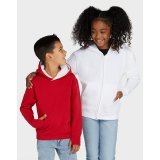 Contrast Hooded Sweatshirt Kids ( SG24K )