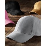 Faux Suede 6 Panel Cap ( B656 )