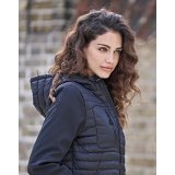 Ladies` Hooded Crossover Jacket ( 9629 )