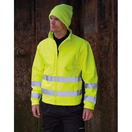 Hi-Vis Softshell striukė signalinė ( R117 ) Result Safe-Guard