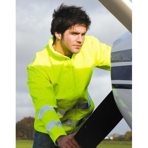 Hi-Vis Softshell striukė signalinė ( R117 ) Result Safe-Guard