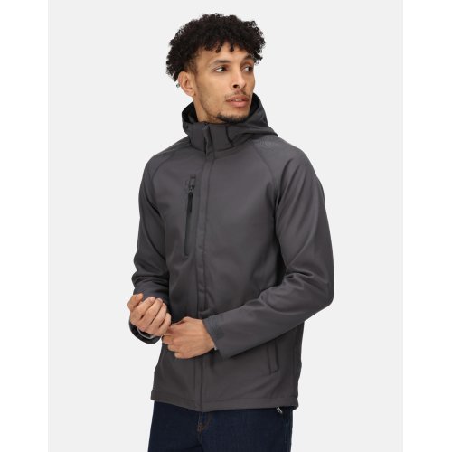 Repeller Lined Softshell striukė su kapišonu ( TRA660 ) Regatta Professional