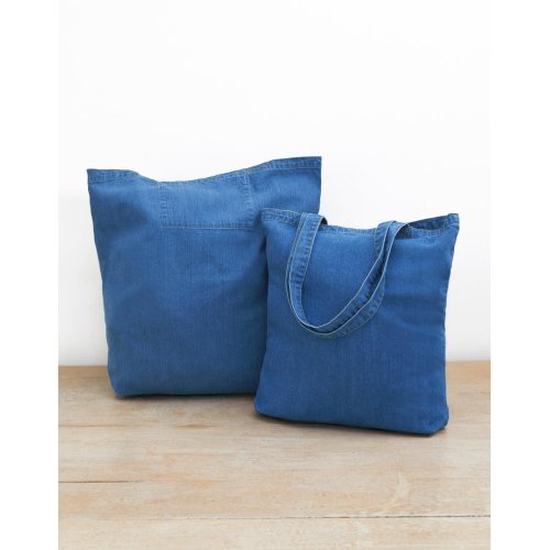 Denim Tote Bag ( M195 ) Mantis