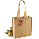 Jute Compact Tote ( W406 )