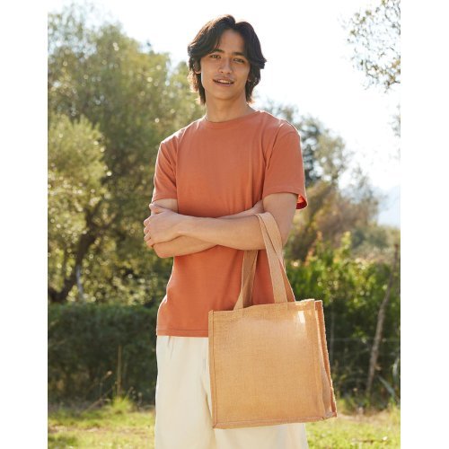 Jute Compact Tote ( W406 ) Westford Mill