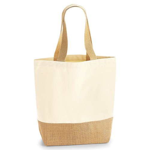 Jute Base Canvas Shopper ( W450 ) Westford Mill