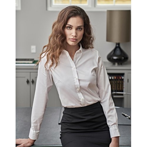Ladies` Stretch Luxury Shirt ( 4025 ) Tee Jays