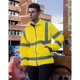 Hi-Vis Fleece Jacket "Bergen" flyso džemperis su užtrauktuku ( KXFJ )