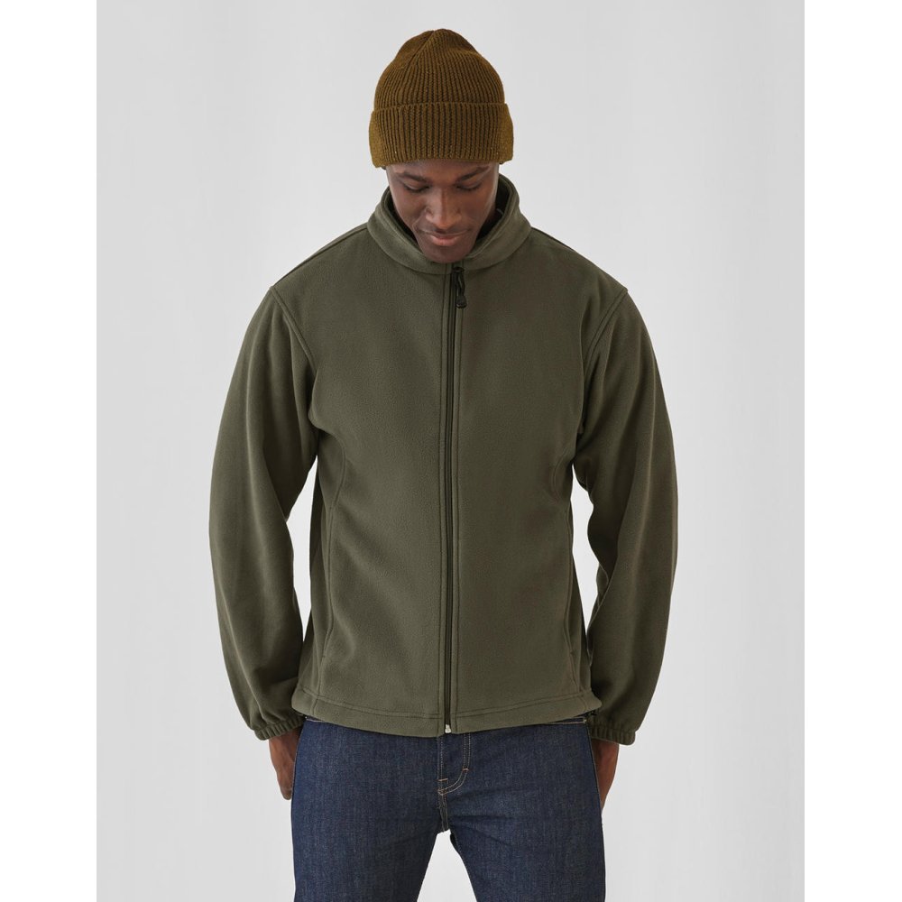 WindProtek Waterproof Fleece Jacket ( FU749 ) B&C Color Olive Size XS