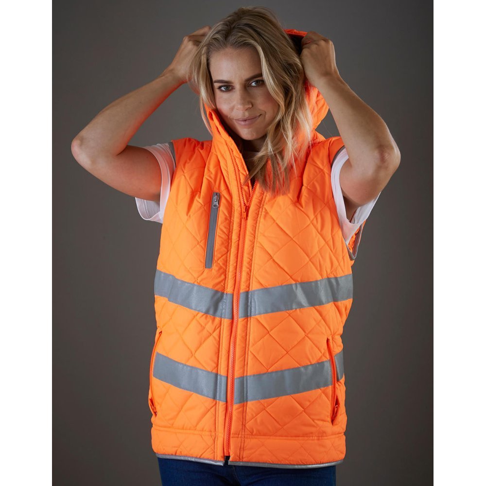 Gilet orange fluo