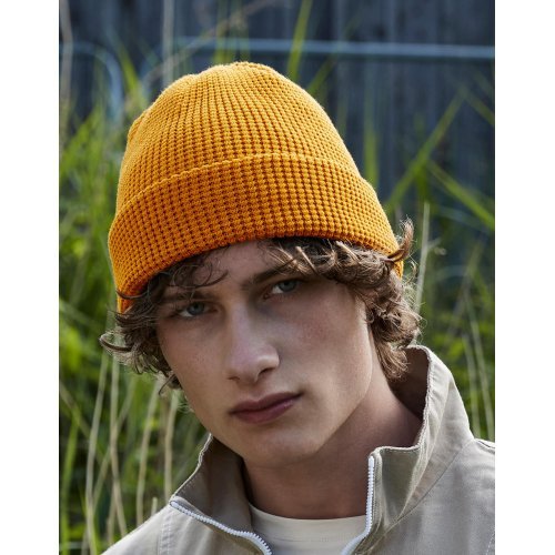 Organic Cotton Waffle Beanie kepurė ( B52N ) 