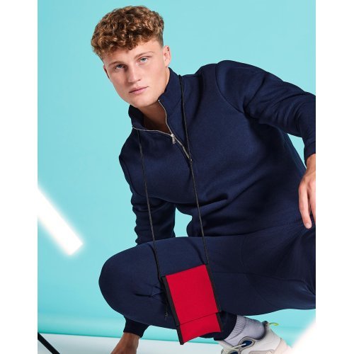 Recycled Cross Body Pouch ( BG283 ) Bagbase