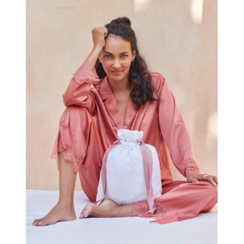 Cotton Gift Bag with Ribbon Drawstring ( W121 ) 